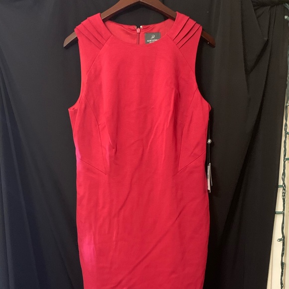 Solid Red Dress 👗 - Picture 3 of 7